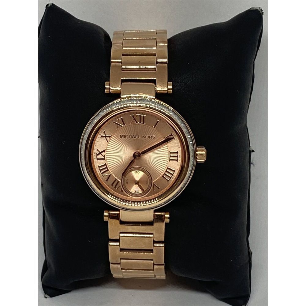 Michael Kors MK5971 Women's Stainless Steel Analog Dial Quartz Wrist Watch JK363 - Picture 3 of 12